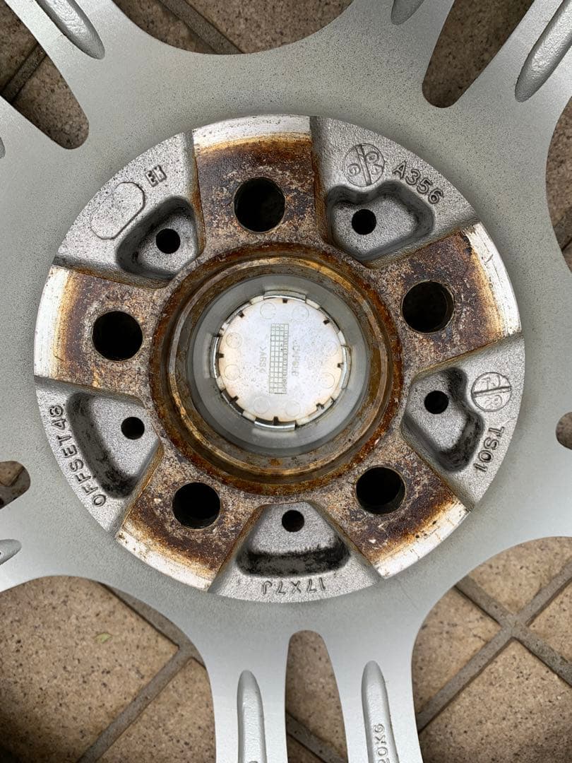 ブリヂストンスタッドレス215/55R17 Team Sparcoホイール