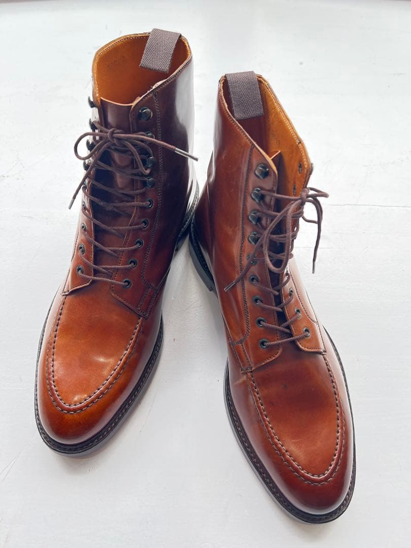 Ralph Laurenウイスキーコードバン　クロケット製　デッド　未使用