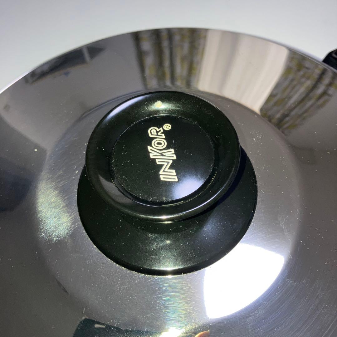 ★未使用★ inkor インコア IH対応品 大フライパン 蓋付き