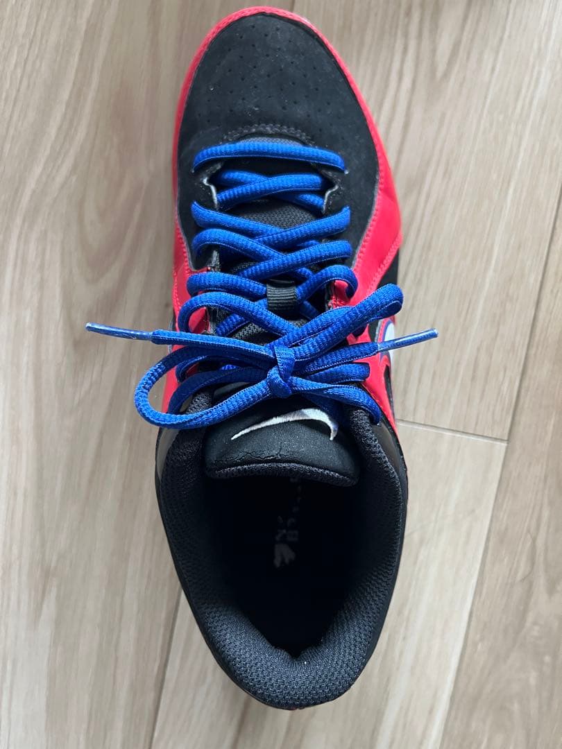 Nike スパイク　ブラック/レッド　26.0cm