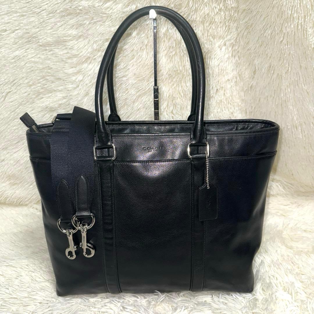 まっちゃん02様✨コーチ メトロポリタン ビジネスバッグ ブラック 2way