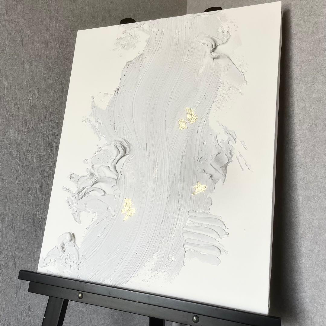 現代アート　65×53㎝　大きめ　モダン　絵画　原画　抽象画　アートパネル