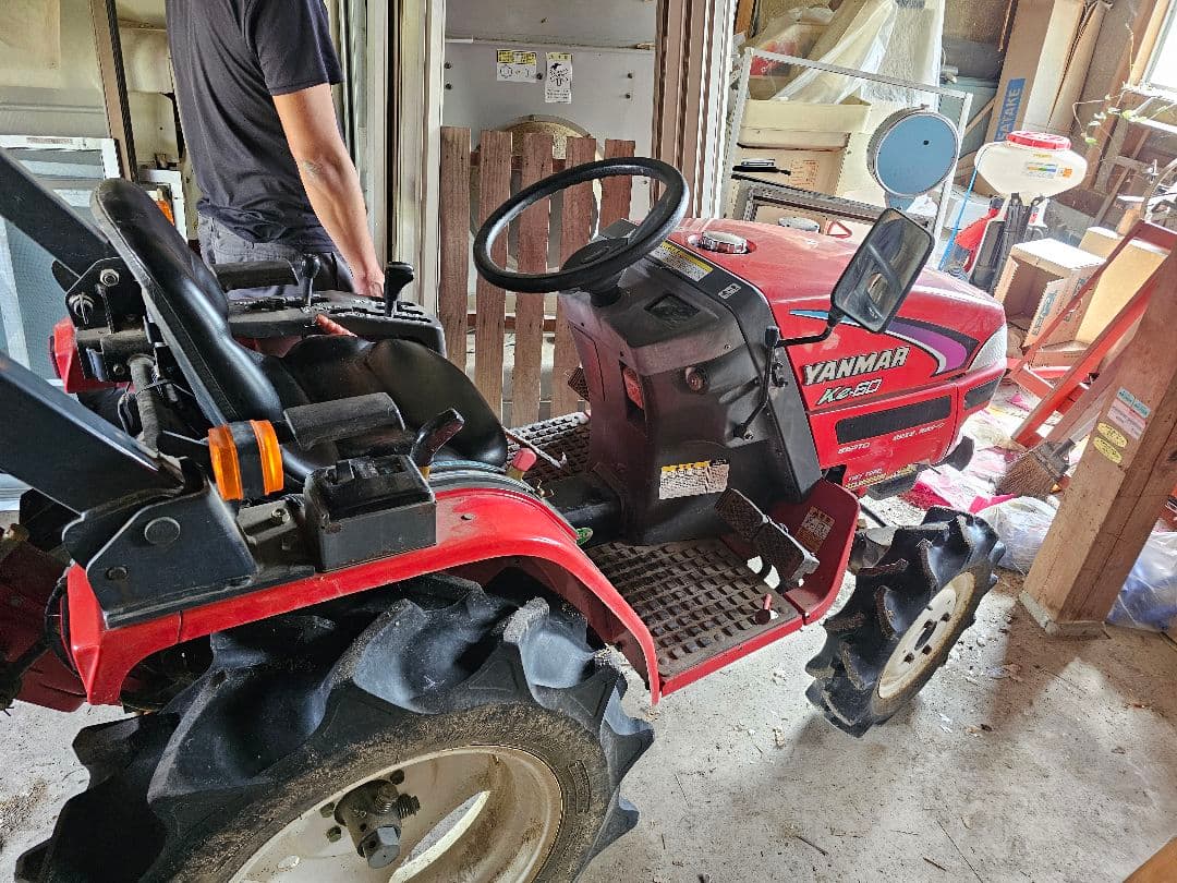 YANMAR Ke-60 赤トラクター