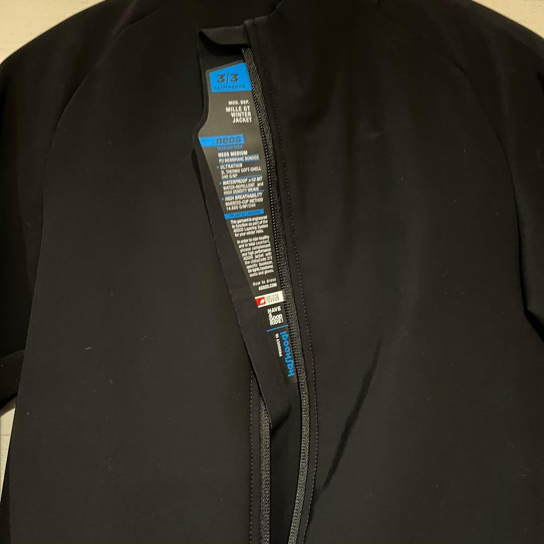 MILLE GT ウインタージャケット　サイクルジャケット Sサイズ 黒