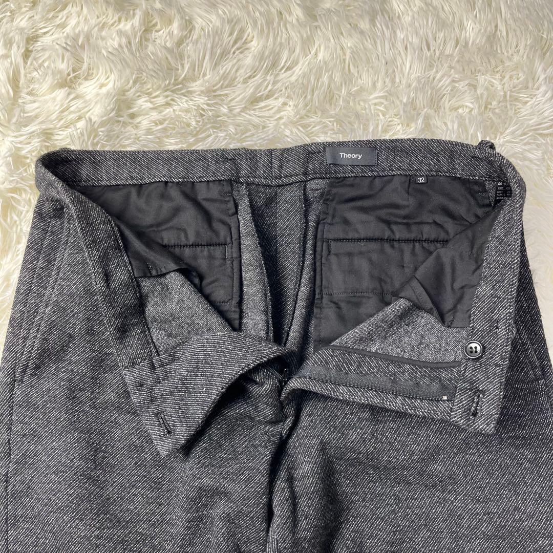 Theory スーツ セットアップ 現行 ウール サキソニー アンコン M