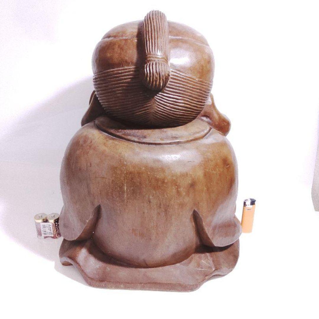 福助　置物　時代物