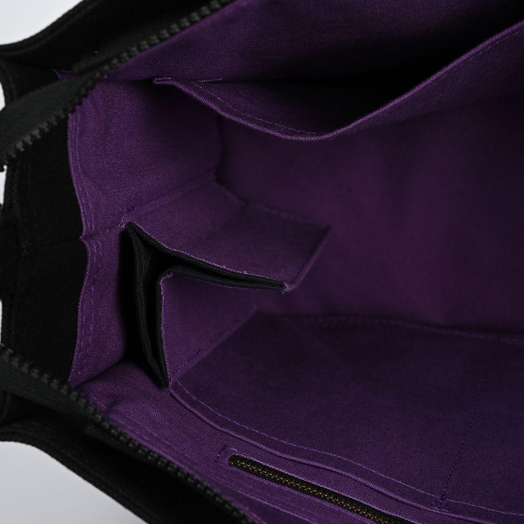 [みゅう]8号/11号×旧倉敷帆布×8番糸 スクエアトートバッグ特大