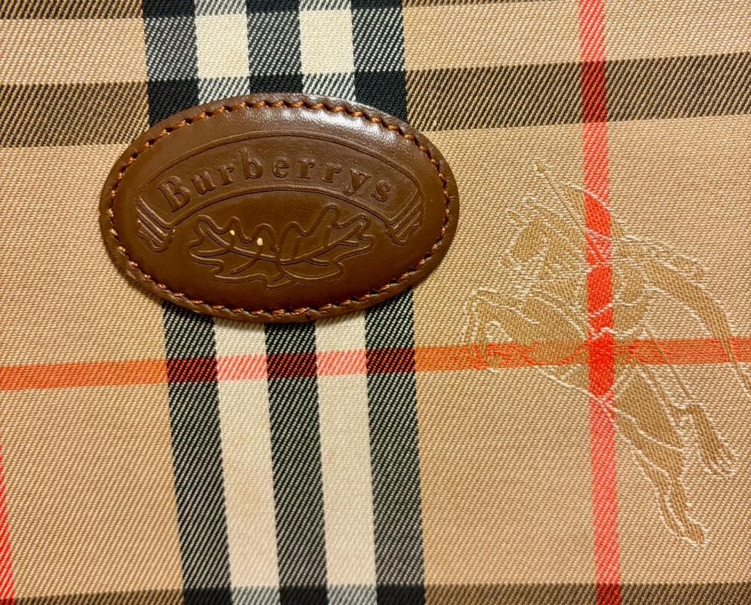 希少品 バーバリー ショルダーバッグ ノバチェック ヴィンテージバーバリー