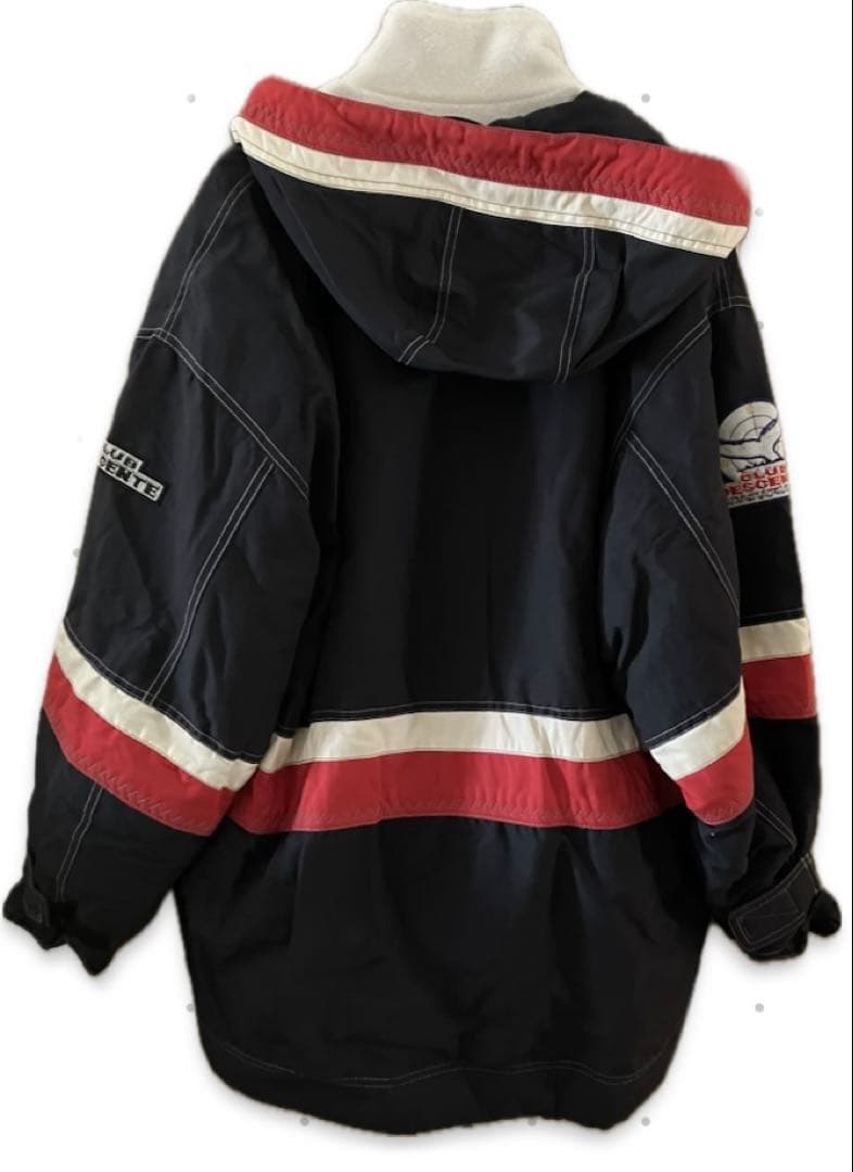 デサント日本製スキーウェア上下セット(ジャケットＭ、パンツL)ブラック