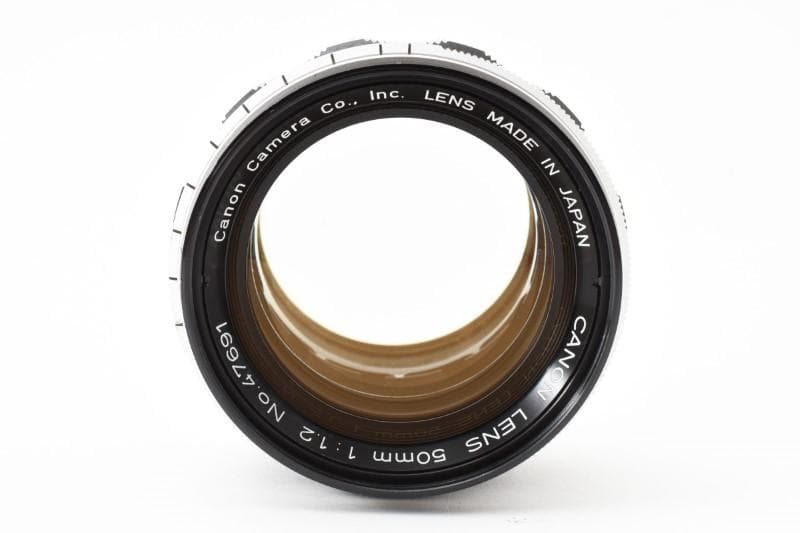 CANON Lens 50mm f/1.2 L39 LTM ライカマウント