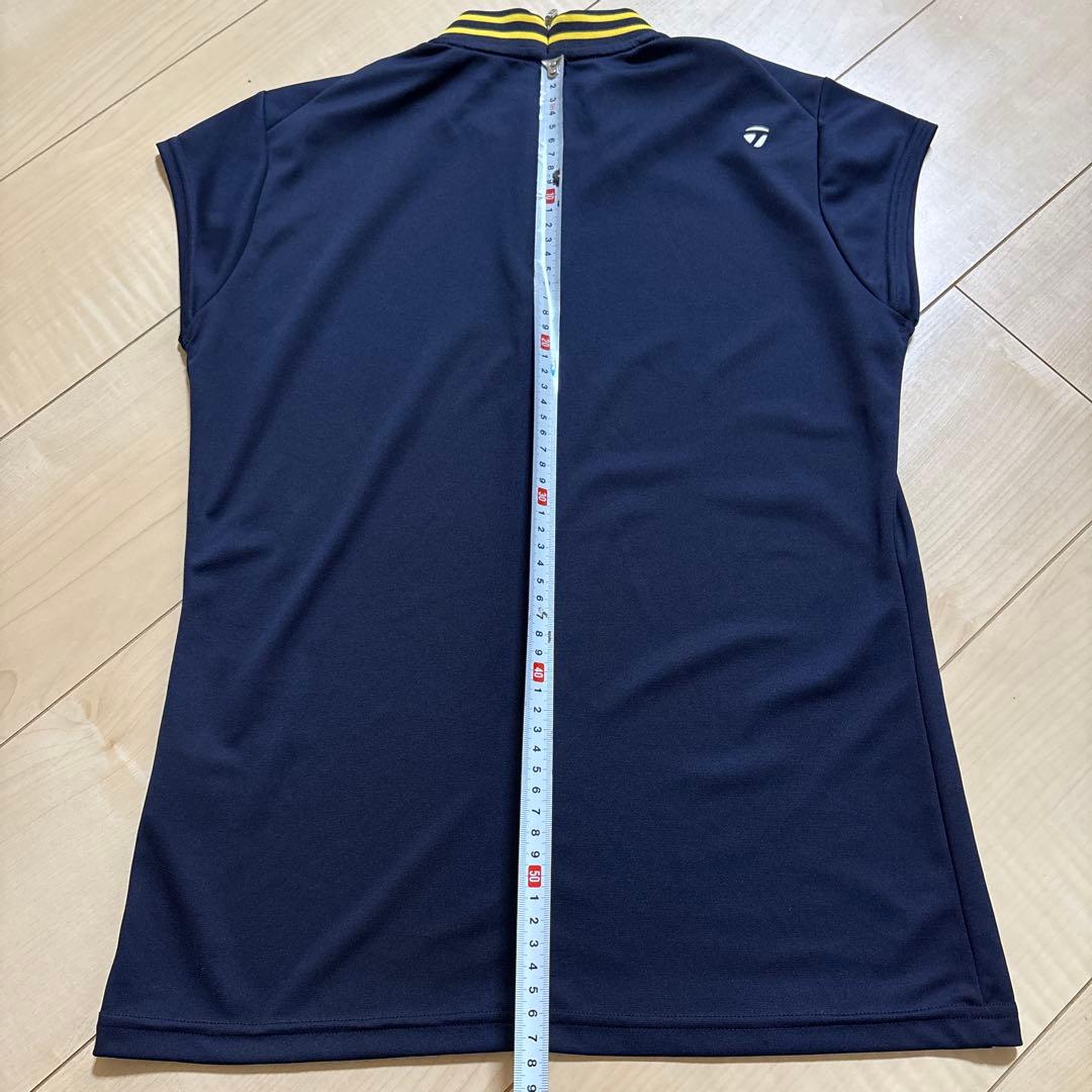 テーラーメイド　ゴルフ　ウエア　ポロシャツ プリーツスカート　2点　ネイビー系