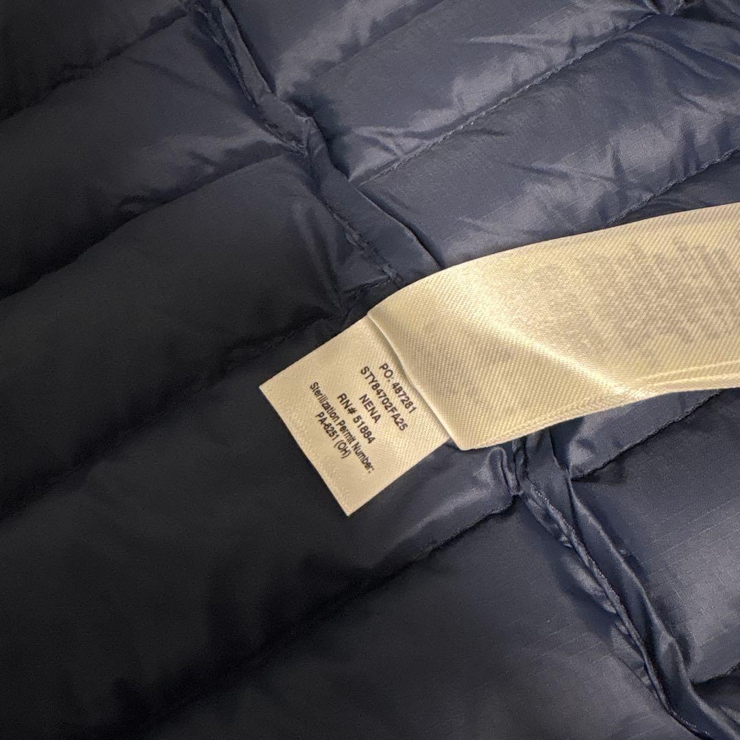 美品　patagonia パタゴニア　ダウン・セーター・フーディ　ネイビー　M