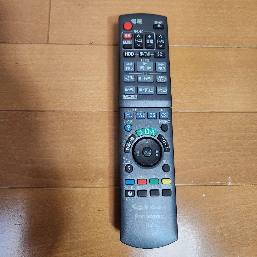 純正リモコン、新品Bcasカード付 Panasonic DMR-BWT2100