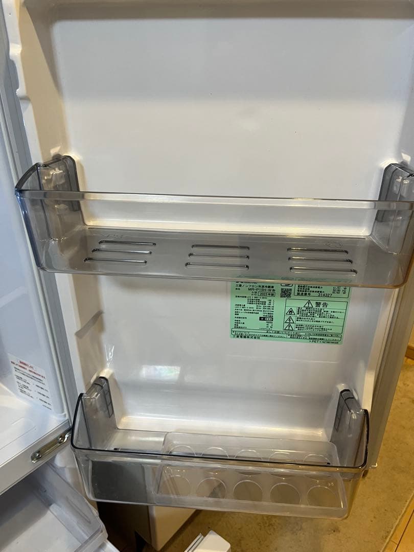 【2023年製】三菱電機 MR-P11SH-W 冷蔵庫