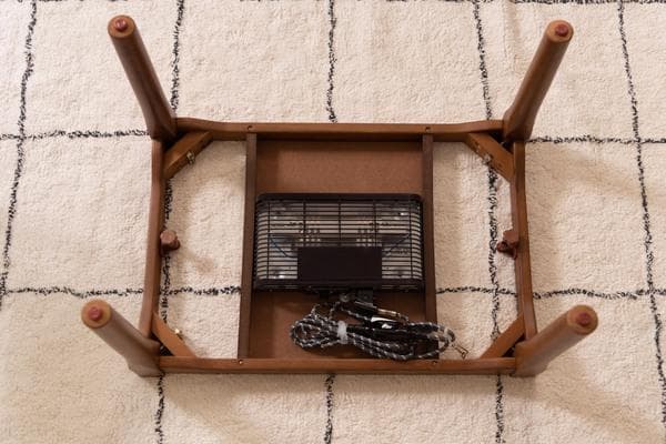 2WAYこたつこたつ ブラウン　８０ｘ５０ｃｍ　高さ2段階４０ｃｍ・７０ｃｍ