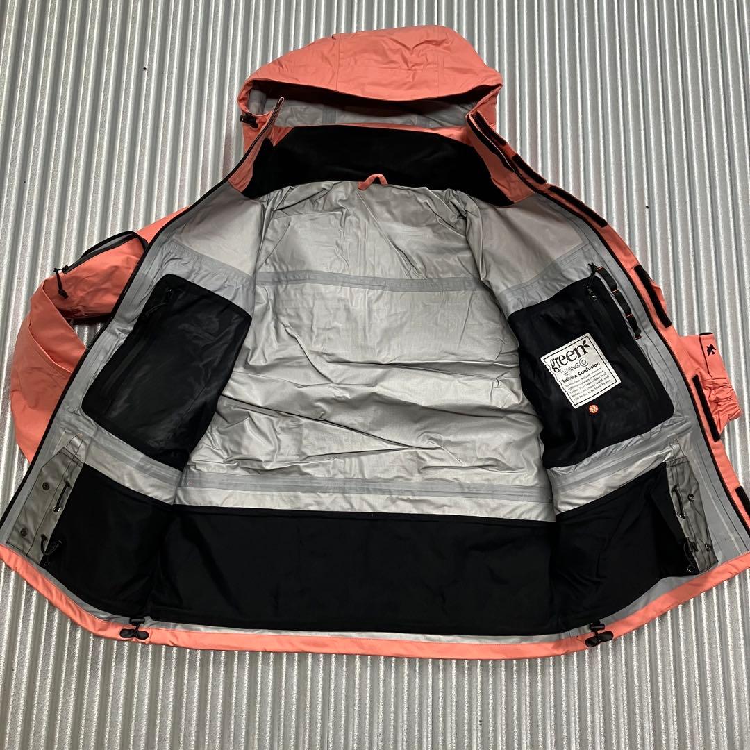 未使用　グリーンクロージング　オガジャケット　スキーウェア　スノボードウェア　M
