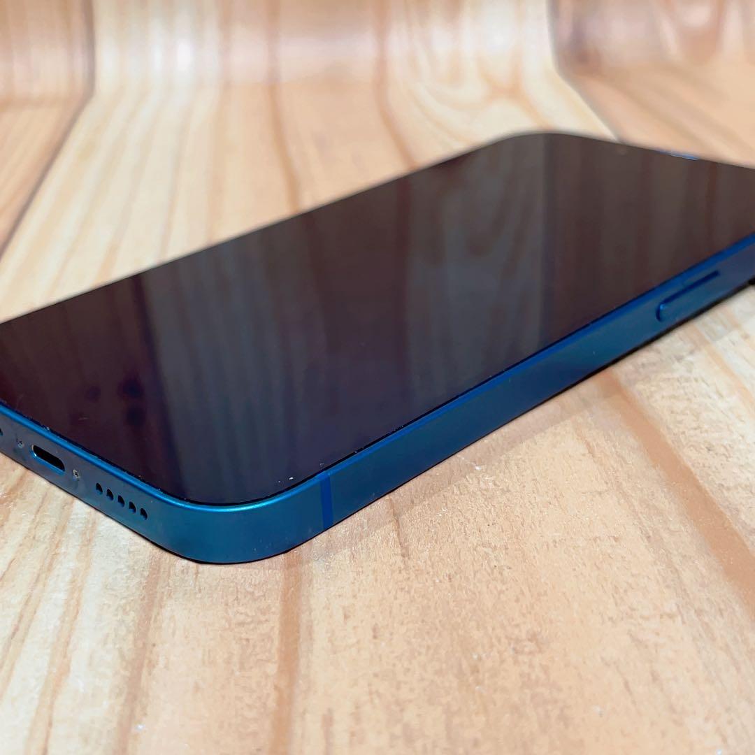 SIMフリー 本体 iPhone 13 128 GB ブルー 582 電池新品