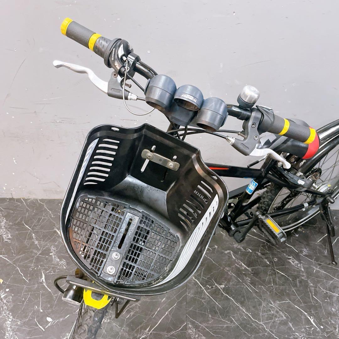 【958】《限定価格》子供用自転車 子供車 ブリヂストン ブラック 22インチ