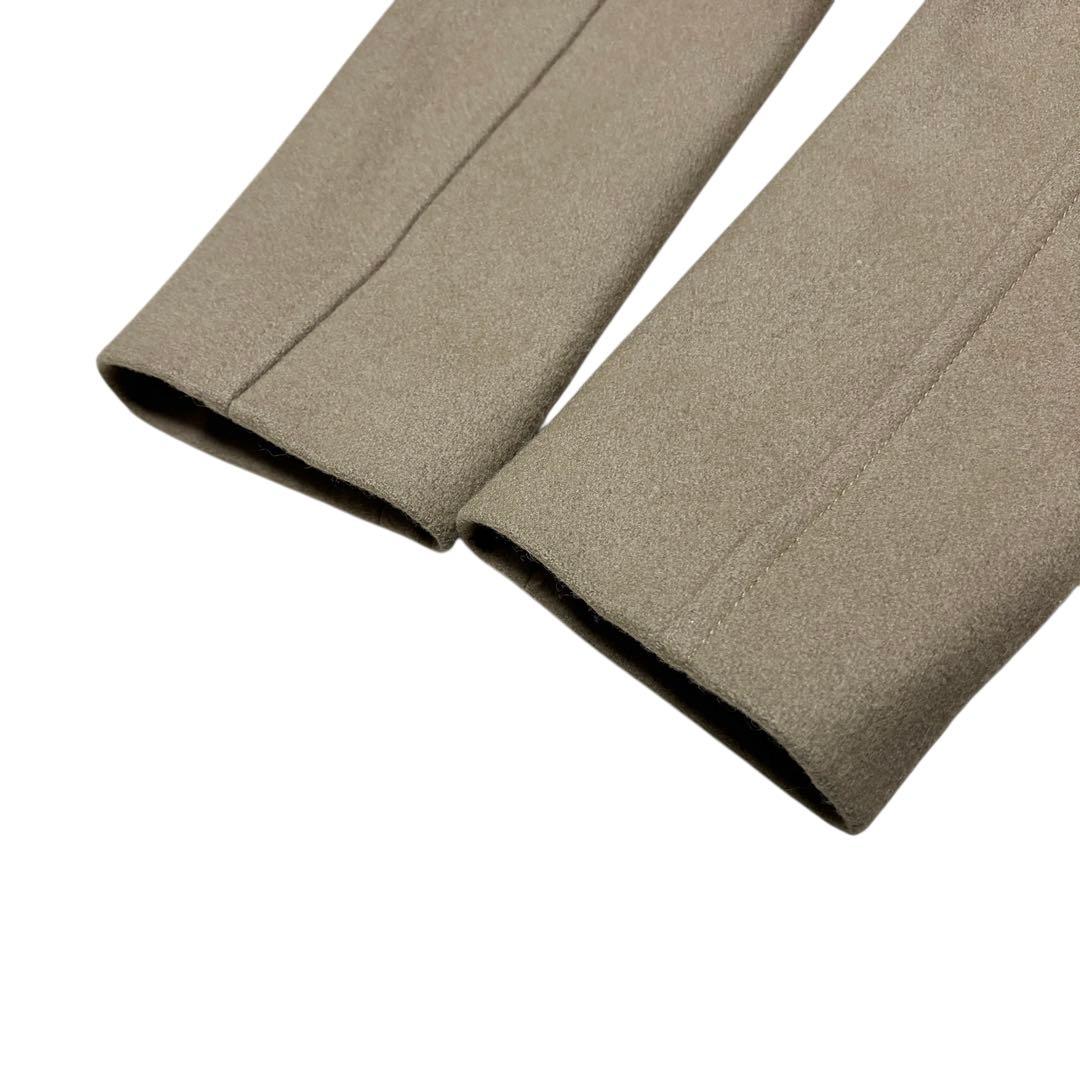 極美品 ブルーレーベルクレストブリッジ ウールコート ラビットファー 2WAY