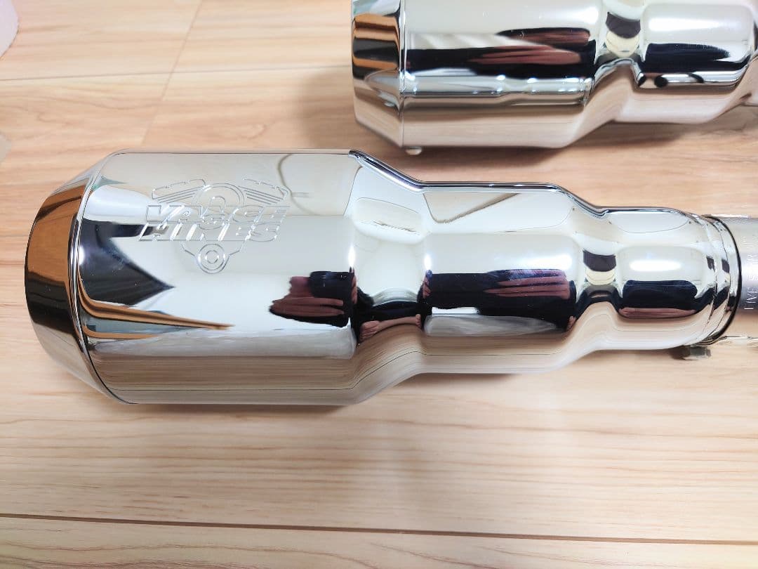 ハーレー FLSTF 2015年式外し バンス＆ハインズ ミニグレネードマフラー