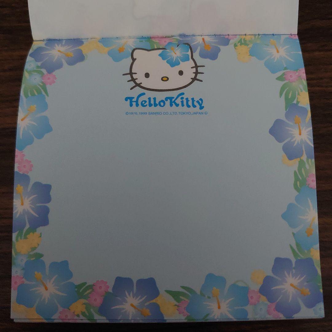 m*n様 使い残り‪♡ハローキティ ハイビスカス スクエアメモ