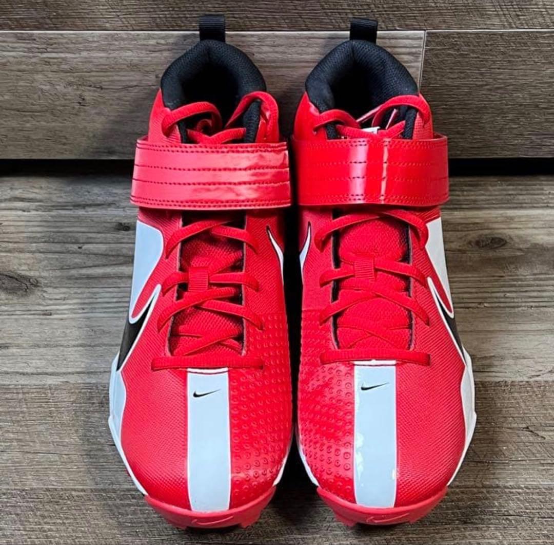 Nike ナイキスパイク レッド　野球　マイクトラウトモデル