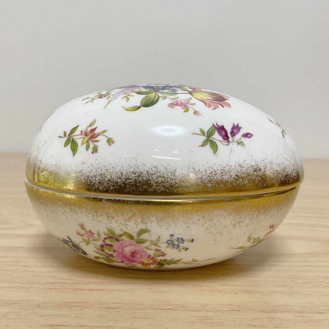 ハマースレイ　レディーパトリシア　ハワードスプレイ　エッグ　トリンケットボックス