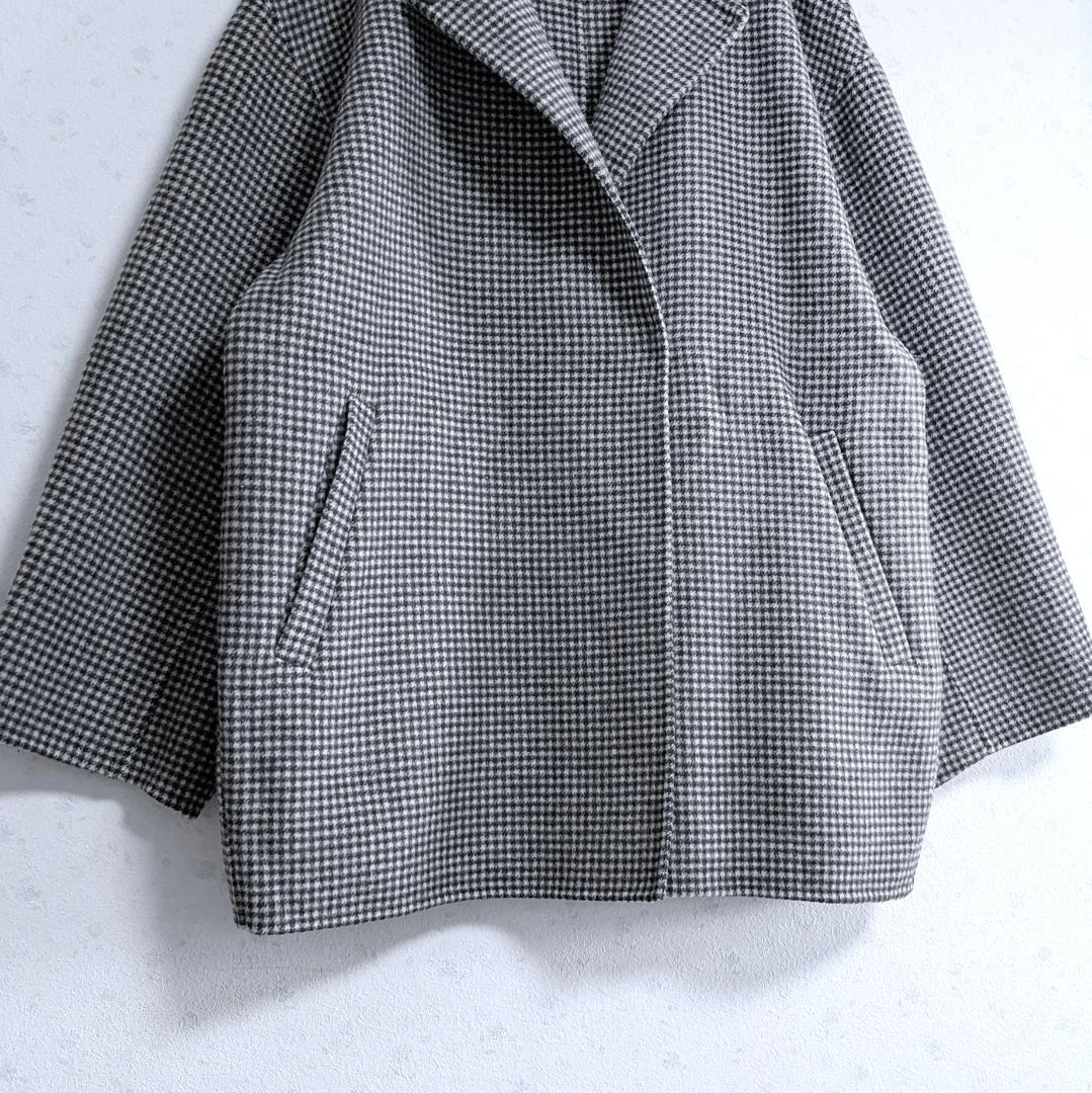 良品 SLOBE IENA HAMILTON ダブルフェイスウールショートコート