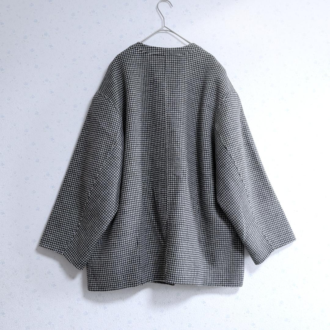 良品 SLOBE IENA HAMILTON ダブルフェイスウールショートコート