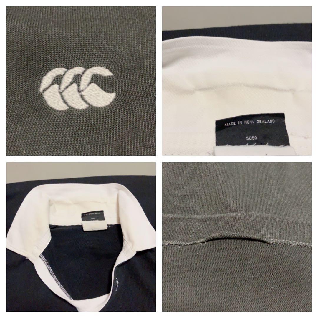 カンタベリー ALL BLACKS ニュージーランド ラガーシャツ L
