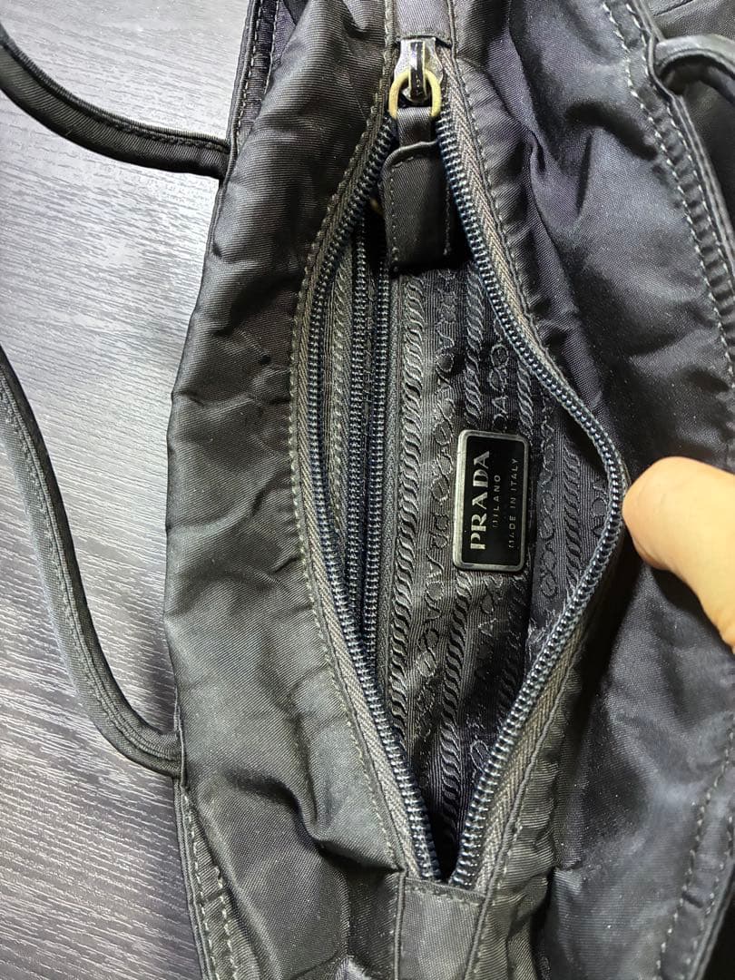 k*7様 PRADA ミニ　金具　ショルダーバッグプラダ