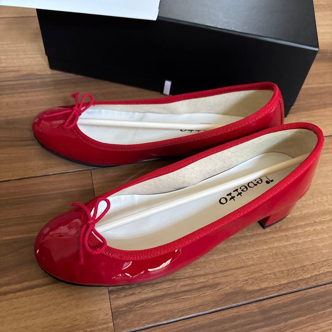 レペット　エナメル バレエシューズ　37