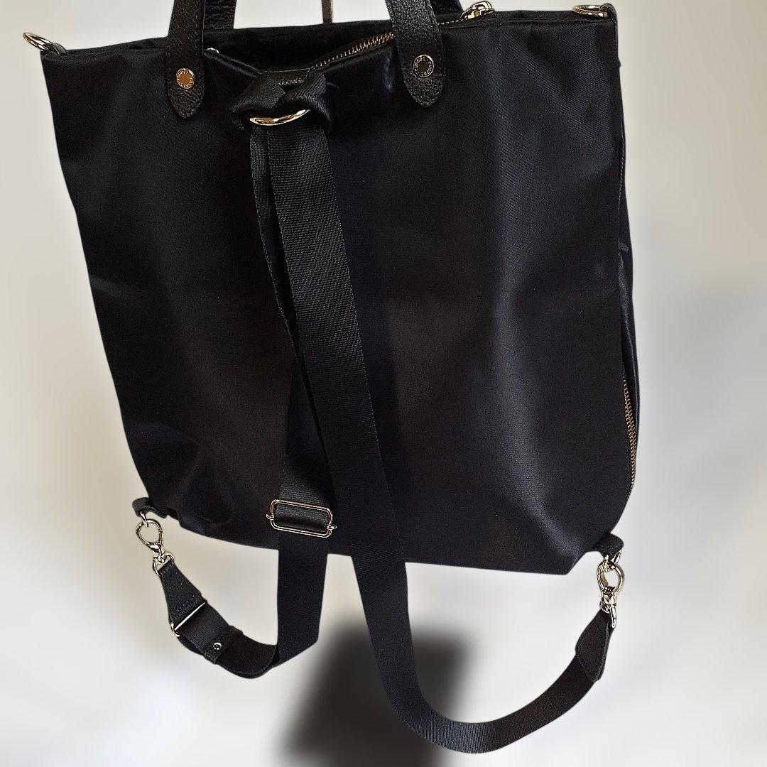 russet ブラック3WAYショルダーバッグ！ 【美品】