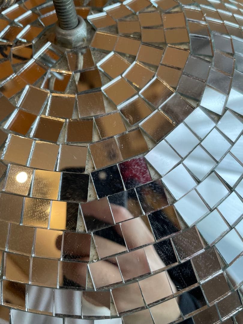 特大！ミラーボール 直径約40cm 吊り下げ式