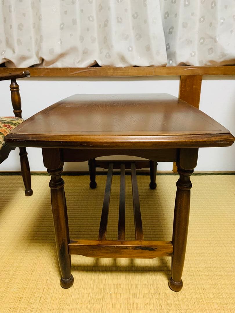 レトロ アンティーク センターテーブル　セット