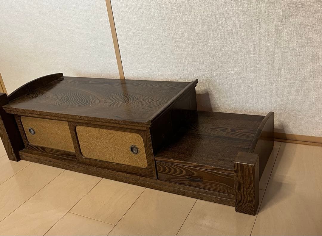 置き床　和風　和室　置床　置飾り棚　飾り台　サイドボード 床の間　ヴィンテージ