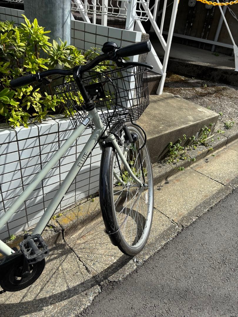 シティサイクル 前面バスケット付き