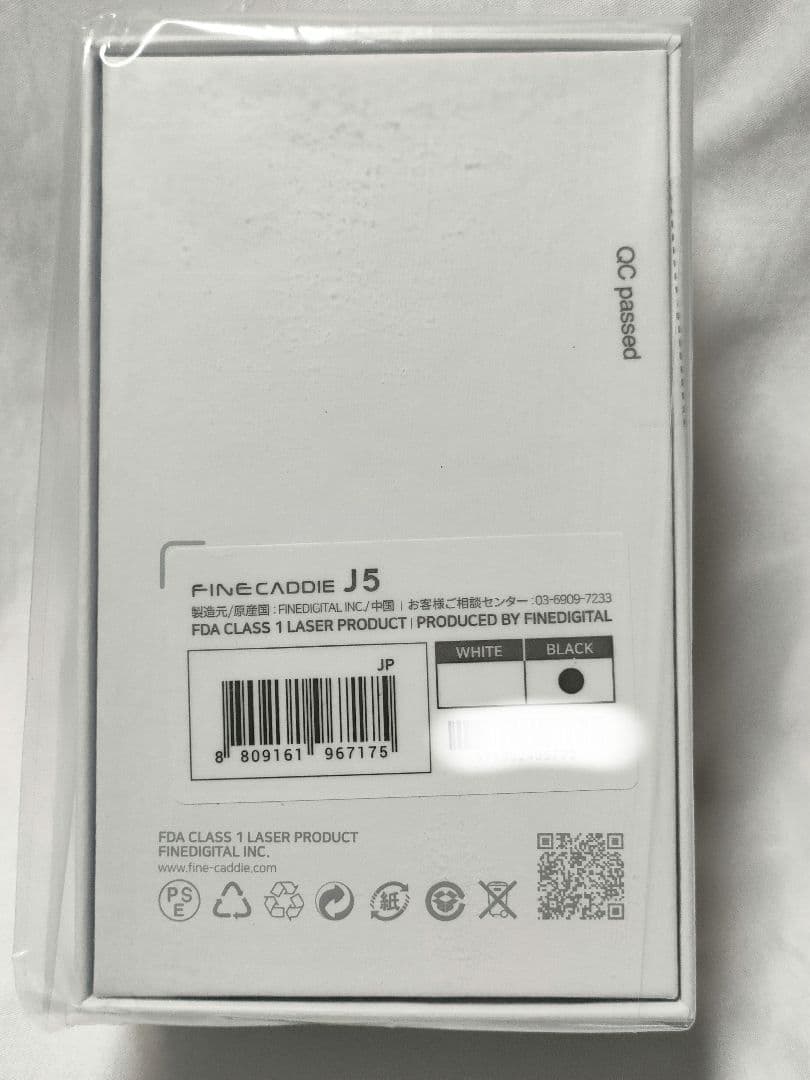 Fine Caddie J5 mini　ブラック　ファインキャディ