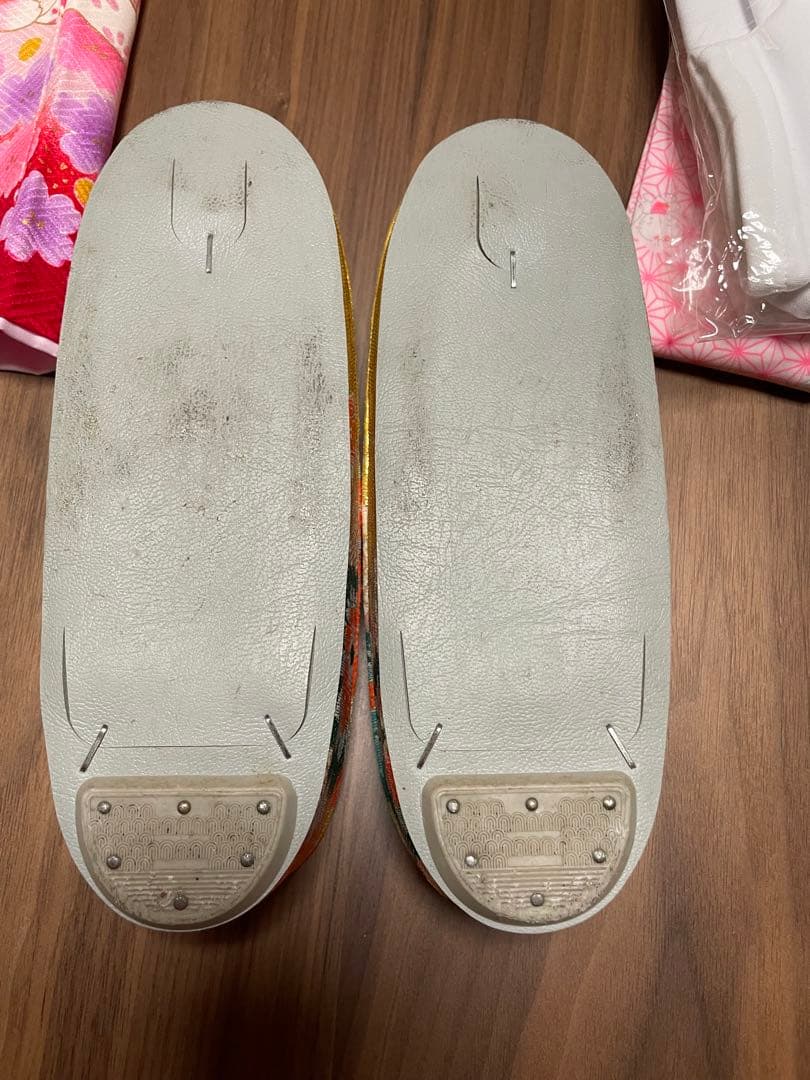 七五三 着物フルセット 6歳7歳　赤色 花柄　お参り着　女児　正絹　新品　髪飾り