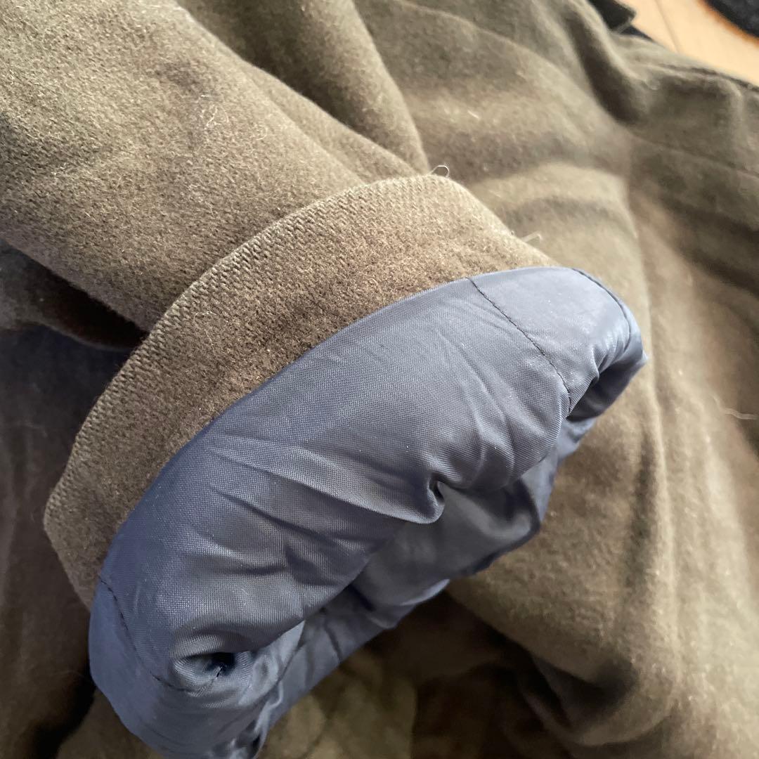 【あ】llbean ダッフルコート80s アメリカ製 チェック柄