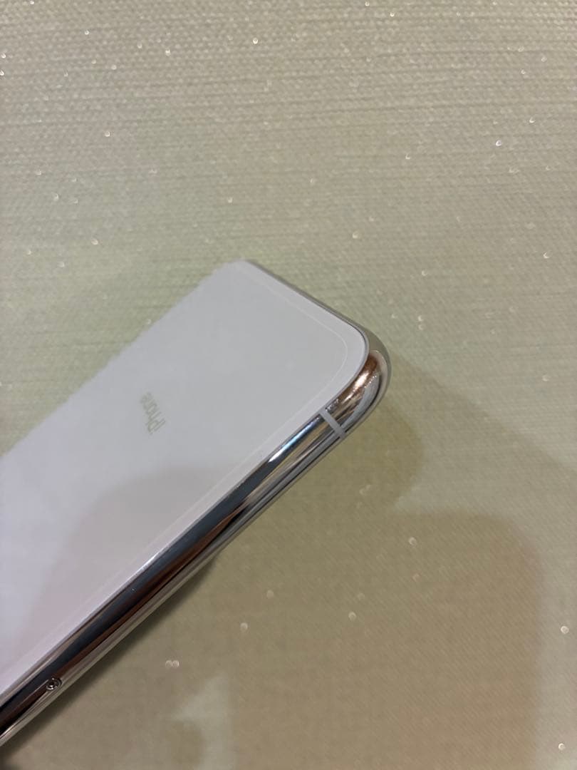 iPhone X シルバー　64GB 美品　本体のみ