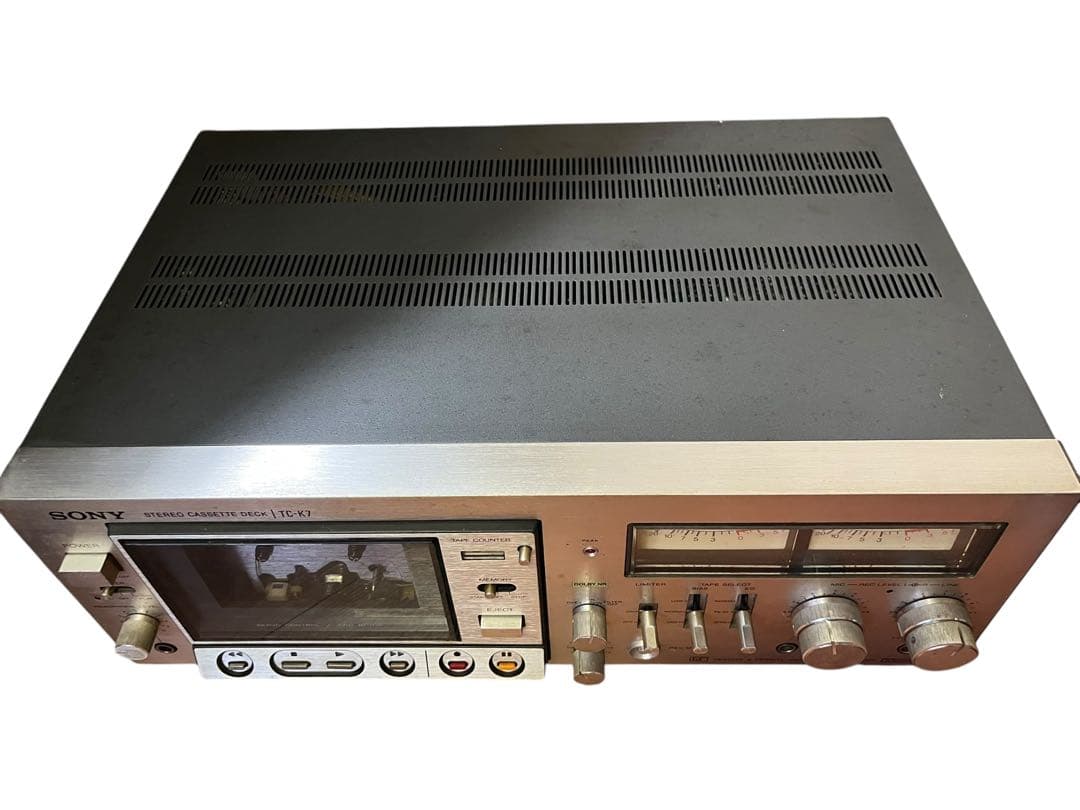 SONY カセットデッキ ステレオ TC-K7 ラジカセ 通電確認済