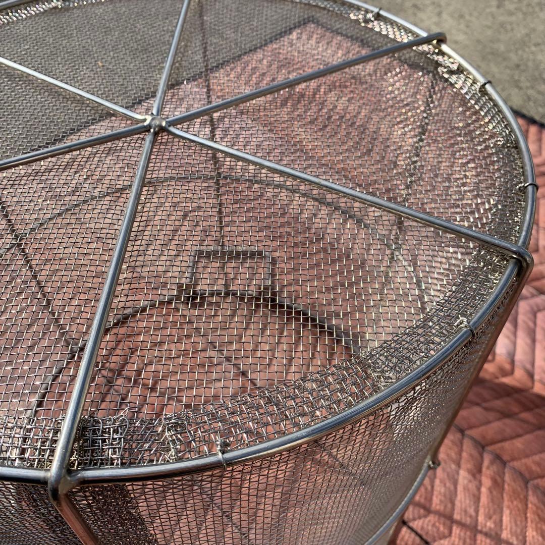 寸胴用　直径395mm スープ取りザル　カゴ　ステンレス製