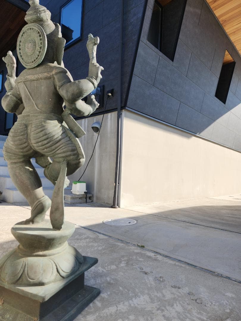 青銅 ガネーシャ像 約60cm