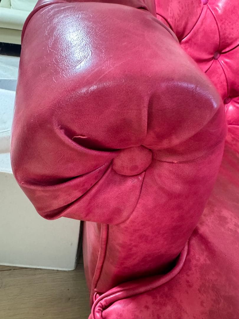 【専用出品】ソファー　本革　アンティーク　Mousofaソファー