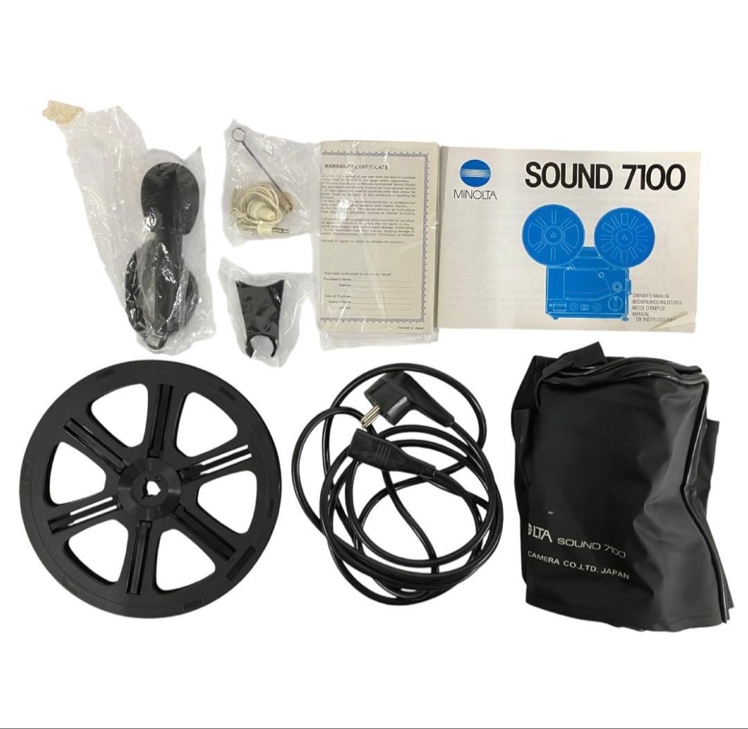 Minolta Sound 7100 映写機 プロジェクター ジャンク
