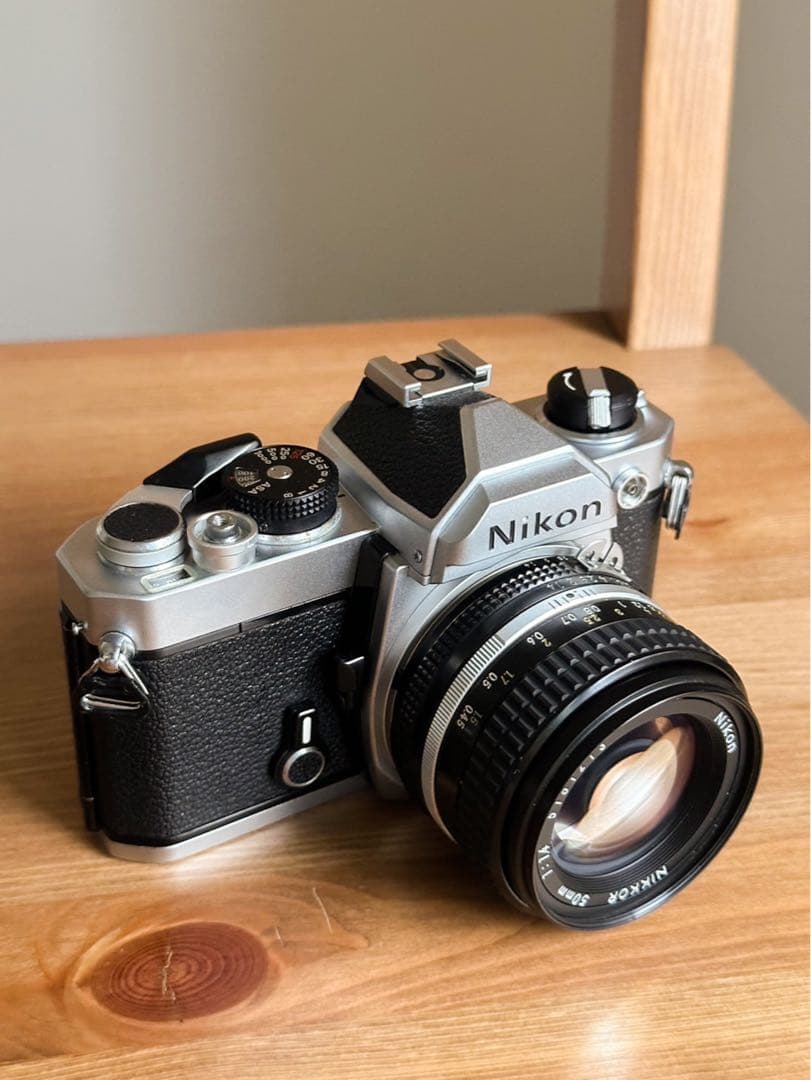 【極美品】【完動品】Nikon FM 一眼レフカメラ NIKKORレンズ付き