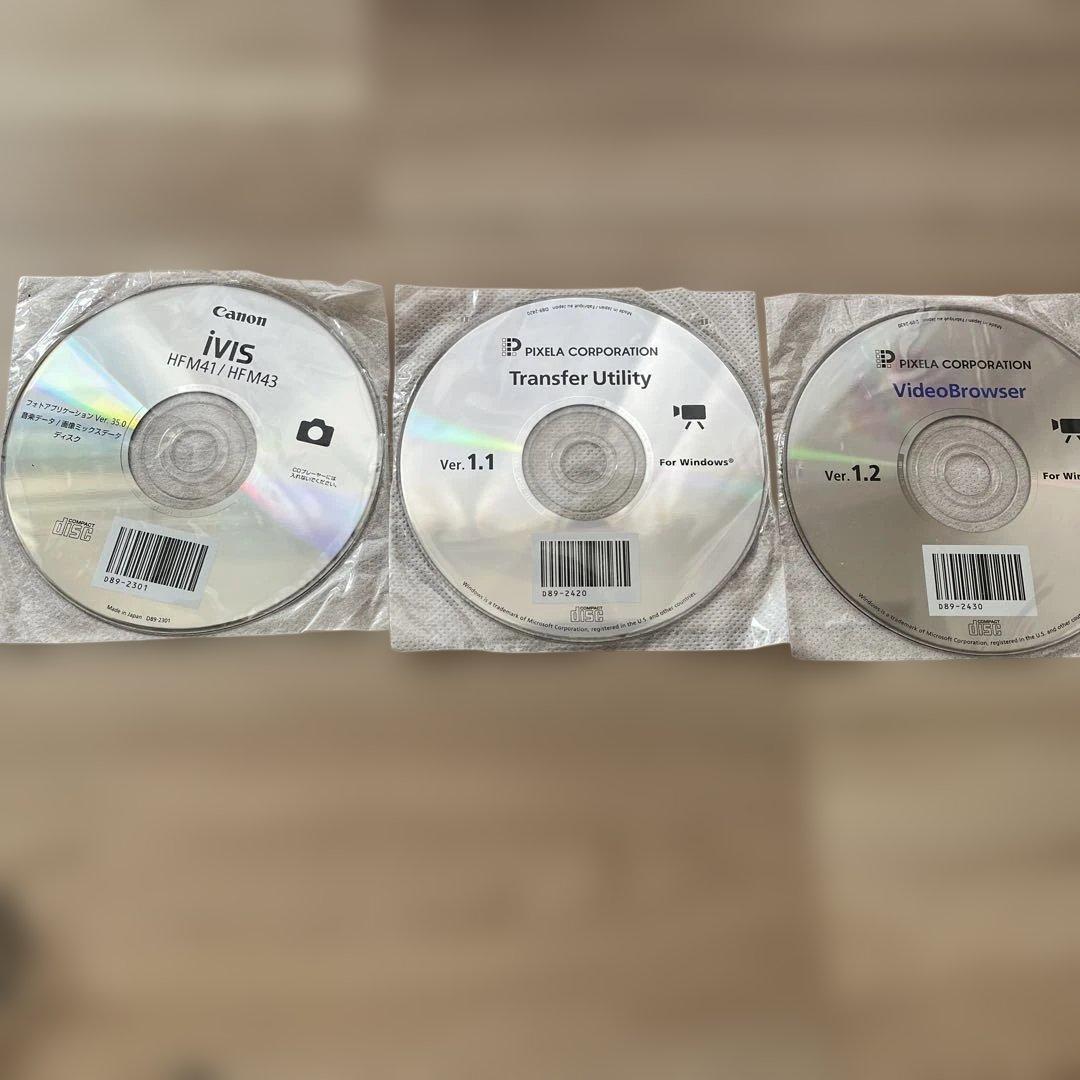 Canon HDビデオカメラ iVIS HF M41 レッド