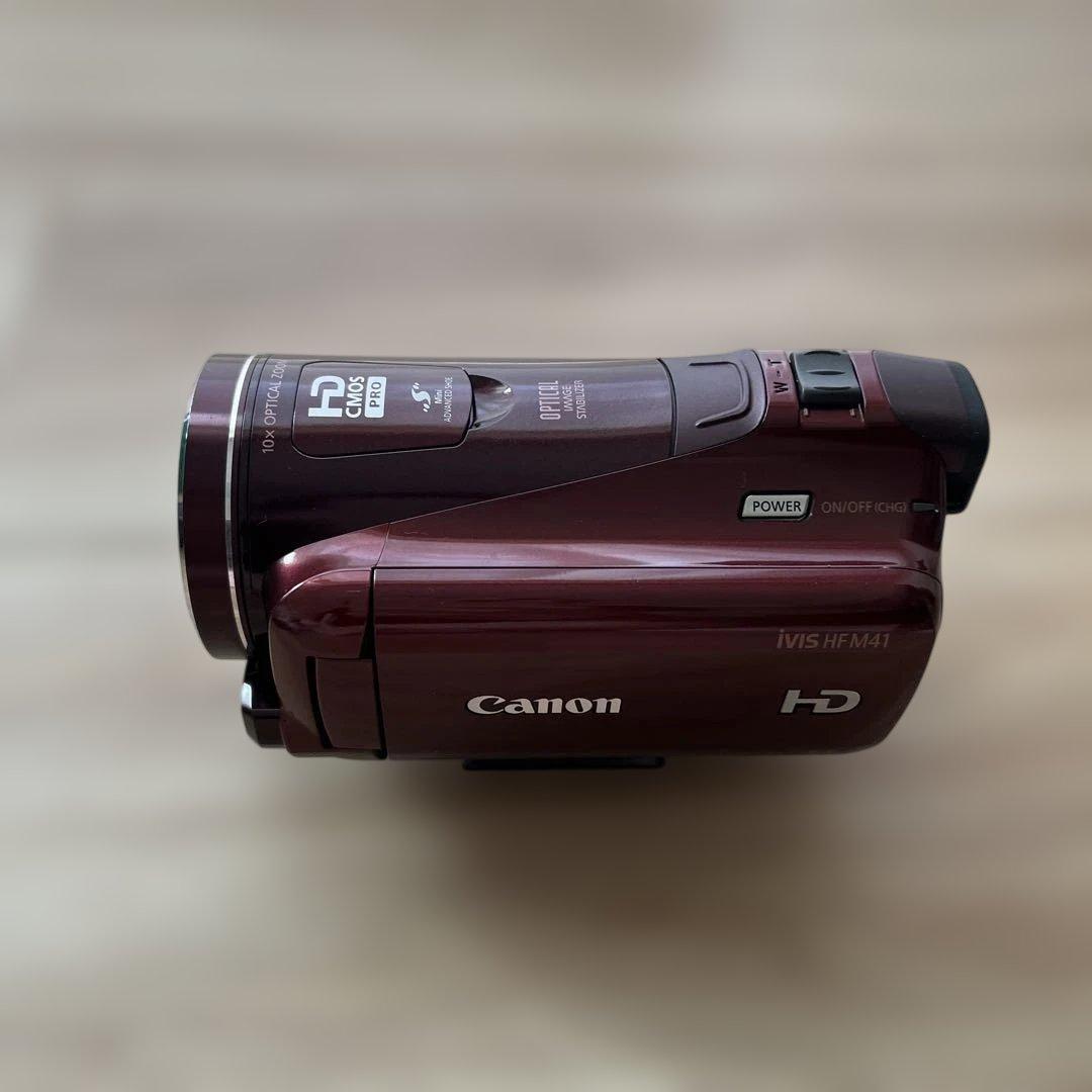 Canon HDビデオカメラ iVIS HF M41 レッド