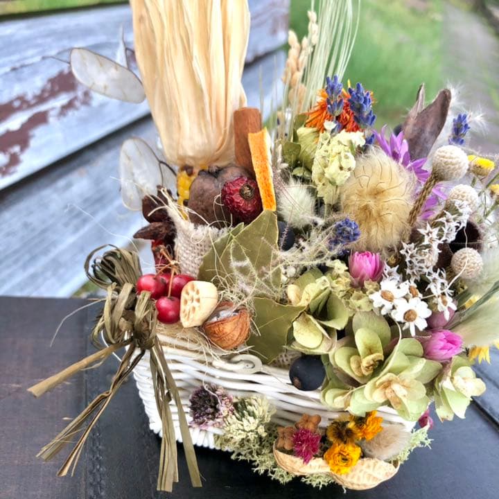 バスケットアレンジ